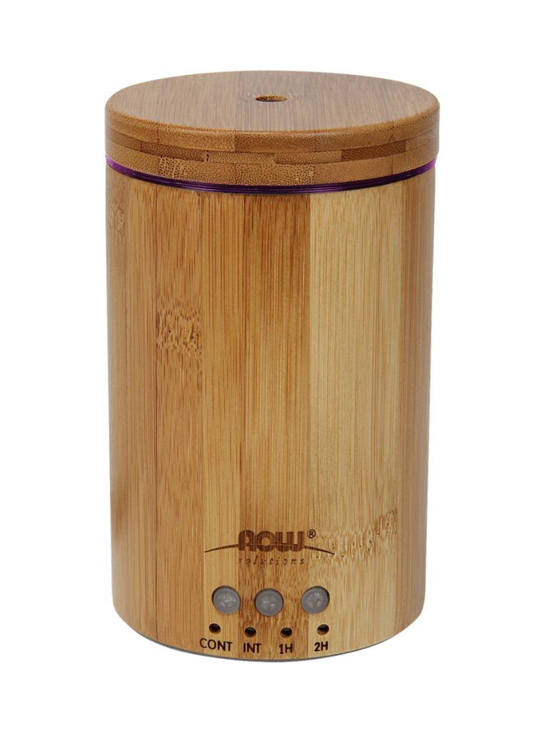 Ultrasonic Essential Oil Diffuser, Real Bamboo, Now