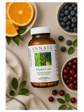 Vitamin C 400, 180 Tablets, Innate Response Formulas, laying among ingredients