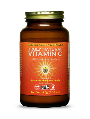 Truly Natural Vitamin C, Powder, 6.35oz, HealthForce SuperFoods