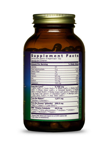Vitamineral Green, Capsules, Version 5.6, HealthForce SuperFoods, Supplement Facts