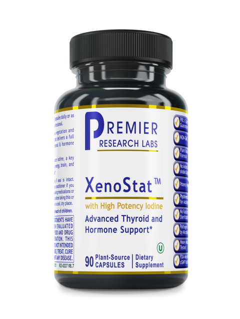 XenoStat, Thyroid Support, 90 Veg Caps, Premier Research Labs