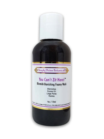 You Can't Zit Here, 4oz, Simply Divine Botanicals