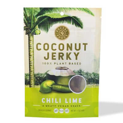 Coconut Jerky, 1.5oz, Chilli Lime, FoReal Foods
