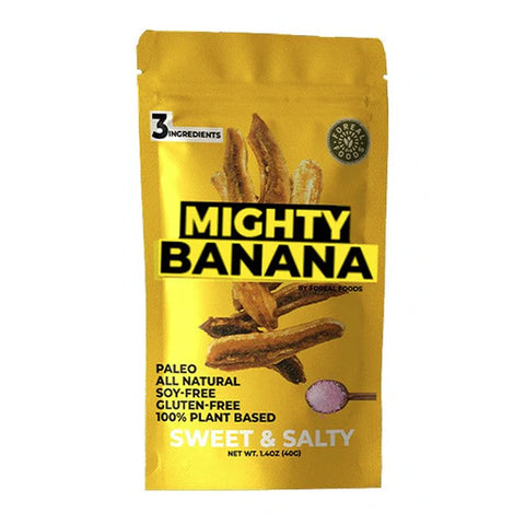 Mighty Banana, Sweet & Salty, FoReal Foods